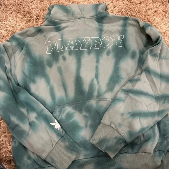 Tie dye‎ playboy hoodie - Picture 1 of 2